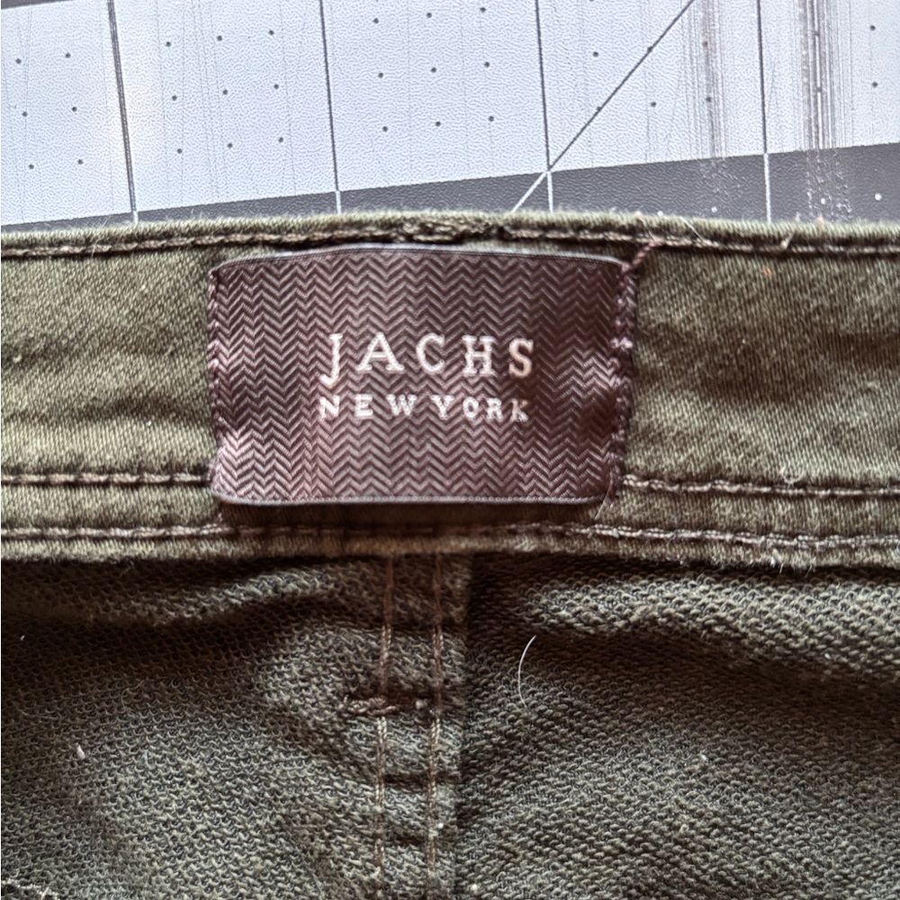 Jachs Men's Dark Green Jeans - Picture 3 of 5